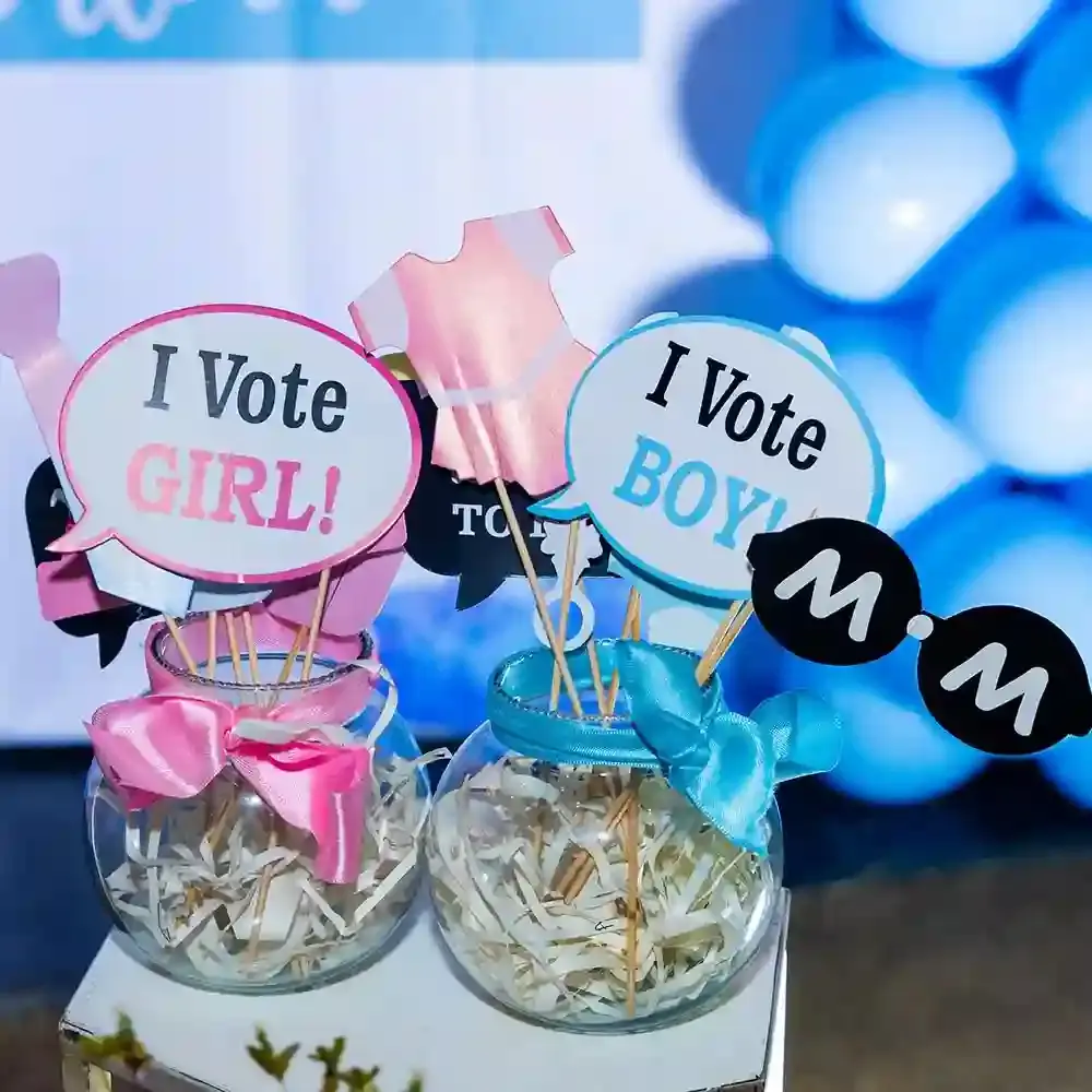 Themed adventure baby shower stage decoration set
